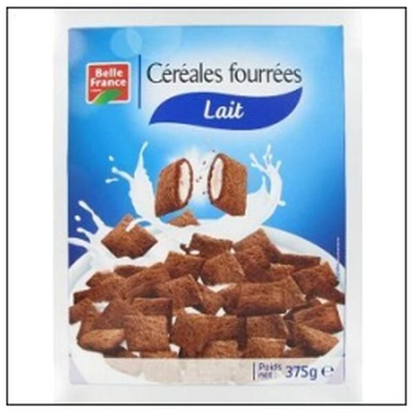 CEREALES FOURREES AU LAIT 375G BELLE FRANCE