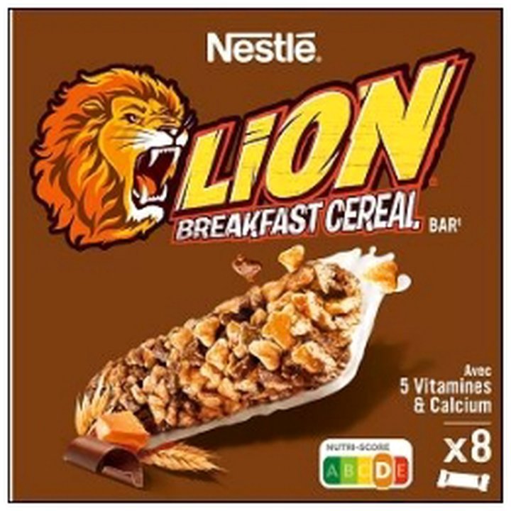 CAT-00848.jpg ETUI BARRES CEREALES LION 8X25G NESTLE - Image 1