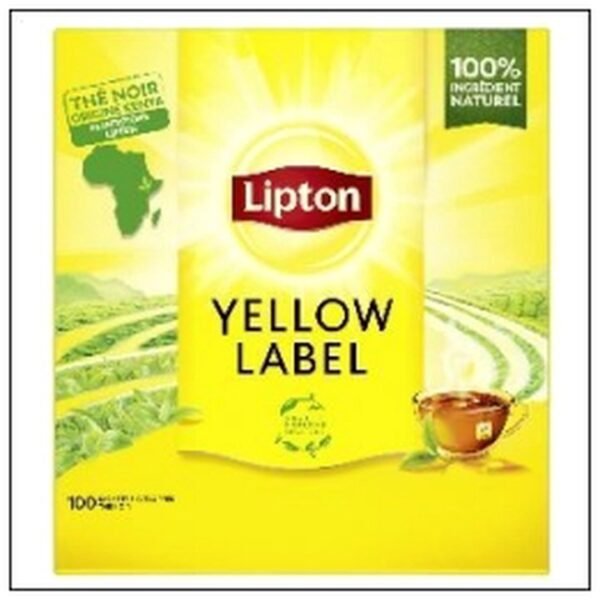 THE LIPTON YELLOW LABEL 1 00 SACHETS