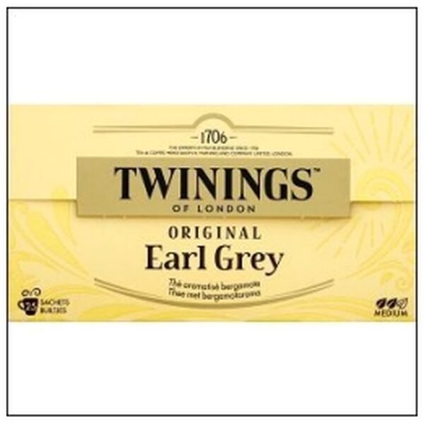 THE EARL GREY 25 SACHETS ETP TWINING