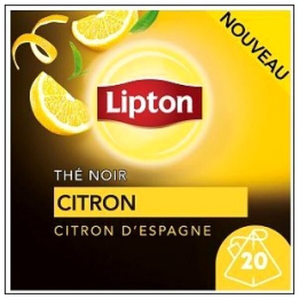 THE NOIR CITRON D'ESPAGNE 20SACHETS LIPTON