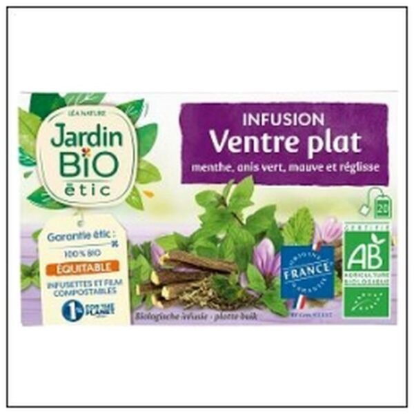 INFUSION VENTRE PLAT X20 MENT/ANIS/MAUV/REG. J.BIO