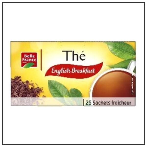 ETUI 25 SACHETS BREAKFAST THE BELLE FRANCE