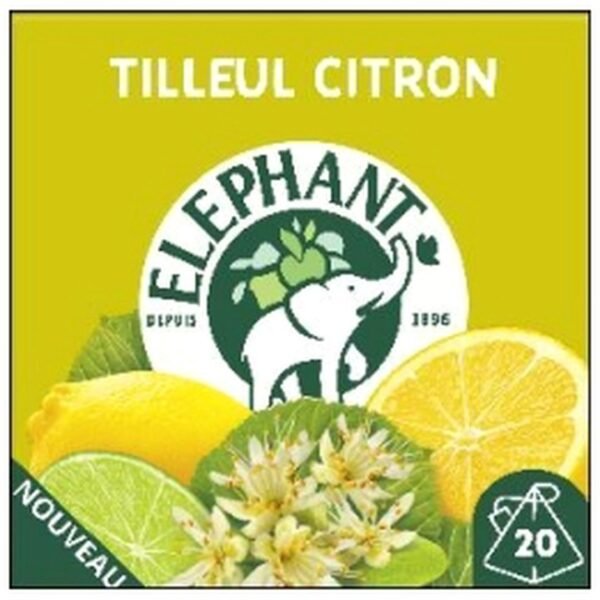 INFUSION PARFUME TILLEUL/ CITRON 20 PYRAMID.LIPTON