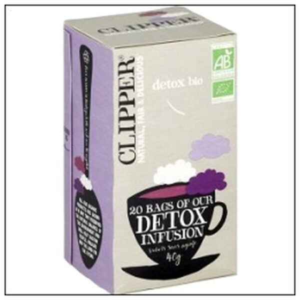 INFUSION 20 SACHET DETOX 40G BIO CLIPPER