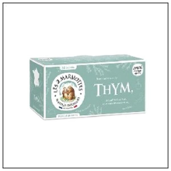 INFUSION THYM 30 SACHETS LES 2 MARMOTTES