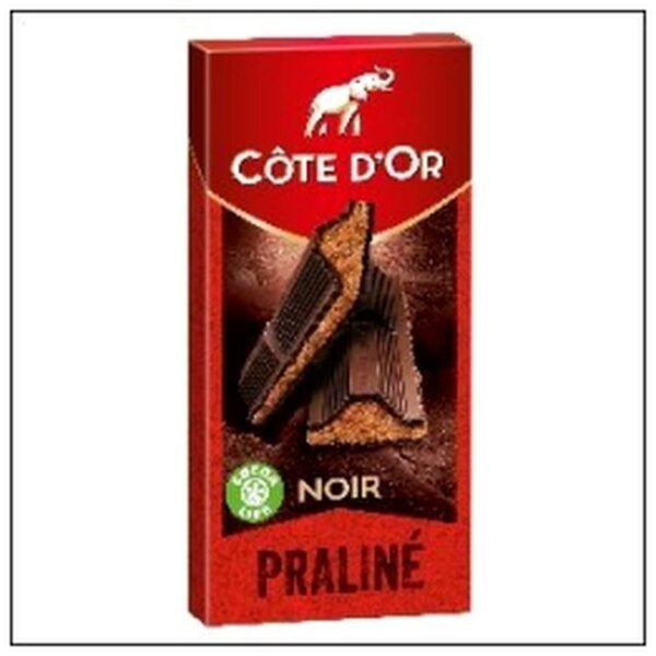 TABL.200G PRALINE FONDANT NOIR COTE D'OR