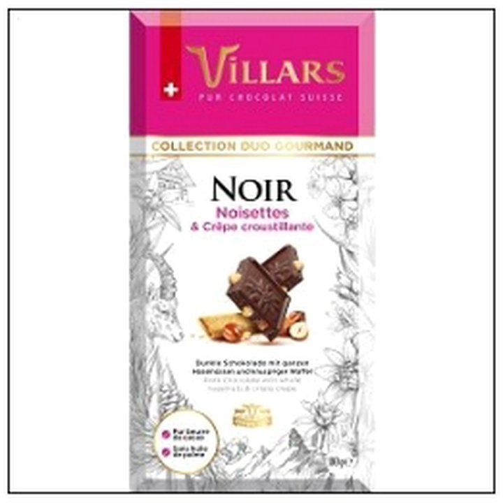CAT-00949.jpg TABLE.180G NOIR NOISETTES CREPE DENTELLE VILLARS - Image 1