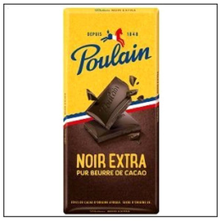 CAT-00983.jpg T.200G NOIR EXTRA POULAIN - Image 1
