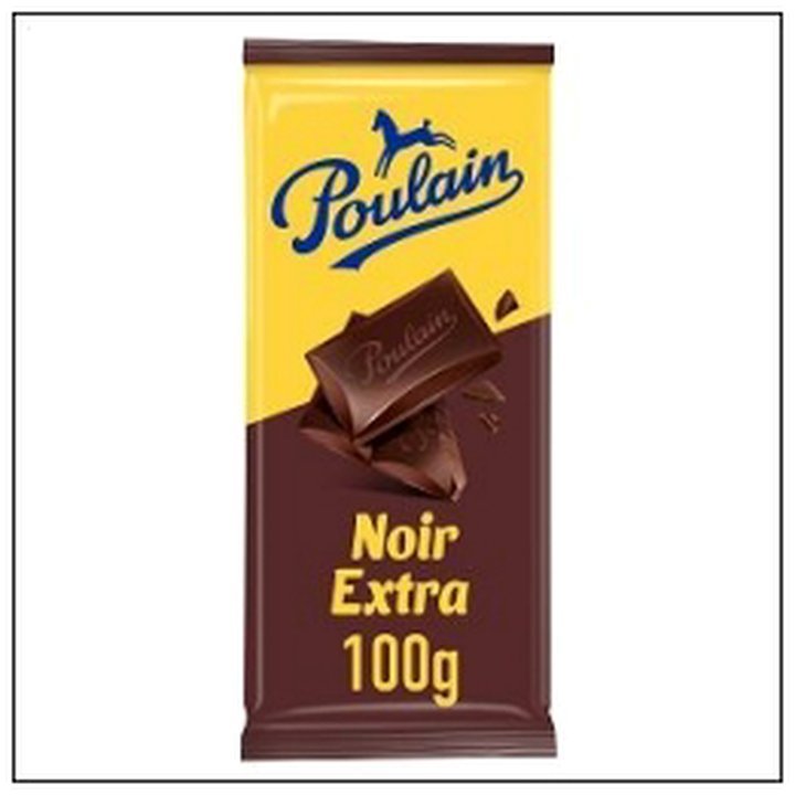 CAT-00984.jpg TABLET.CHOCOLAT NOIR 100G POULAIN - Image 1