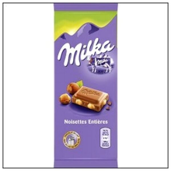 L.2 T.100G MILKA NOISETTE
