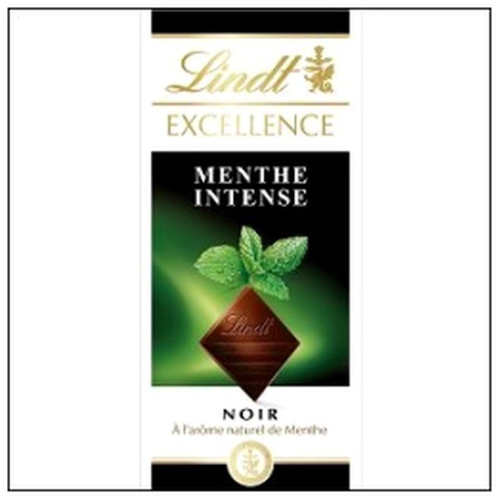CAT-00994.jpg TABL.100G EXCELLENCE NOIR MENTHE INTENSE LINDT - Image 1
