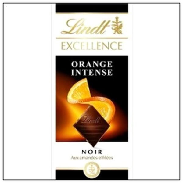 TABL.100G EXCELLENCE NOIR ORANGE INTENSE LINDT