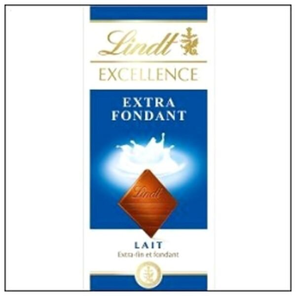 TABL.100G EXCELLENCE LAIT EXTRA FONDANT LINDT