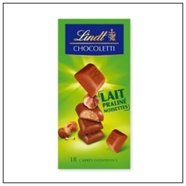 T.100G CHOCOLETTI PRALINE NOISETTES LINDT