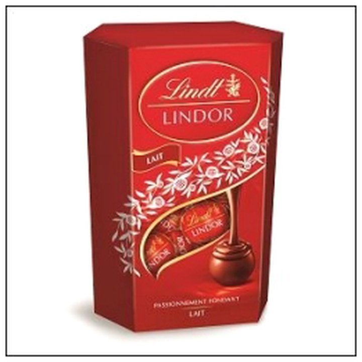 CAT-01012.jpg LINDOR LAIT CORNET 200G - Image 1