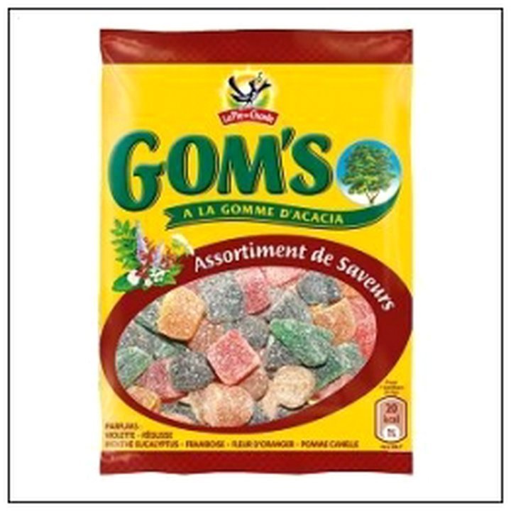 CAT-01051.jpg GOM'S ASSORTIMENT SAVEURS 140G PIE QUI CHANTE - Image 1