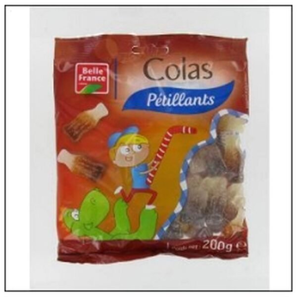 SAC.200G BOUTEILLES COLA CANDY BELLE FRANCE