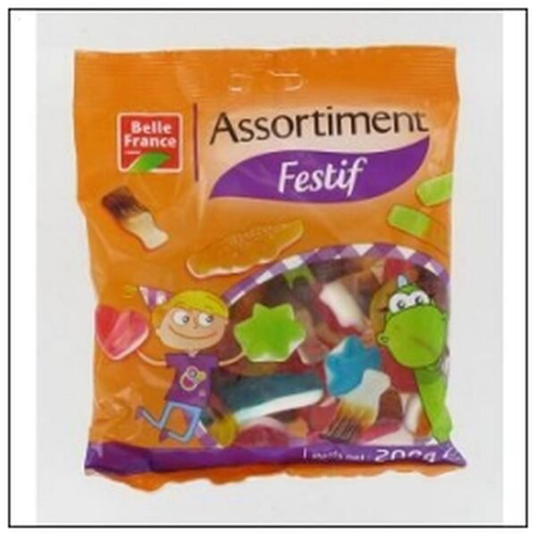 SAC.ASSOR.GELIFIES FESTIF 200G BELLE FRANCE