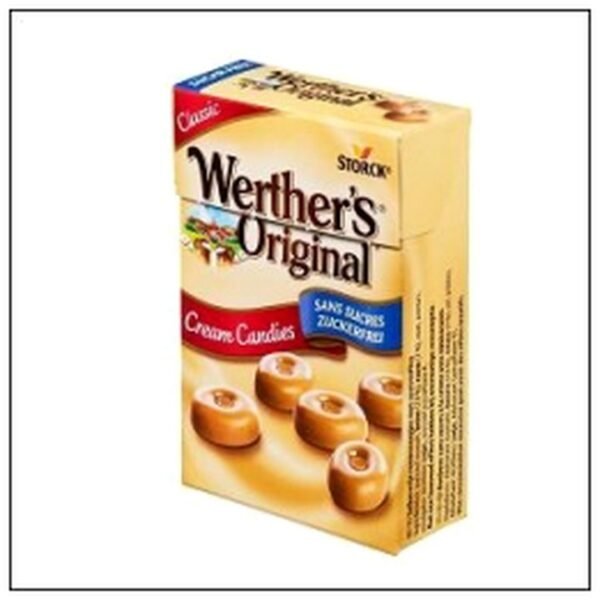 BONBON WERTHER'S ORIGINAL SANS SUCRE BOITE 42G