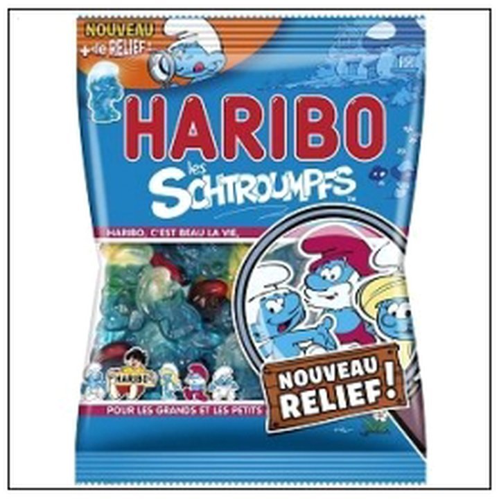CAT-01098.jpg SAC.200G SCHTROUMPFS BLEU HARIBO - Image 1