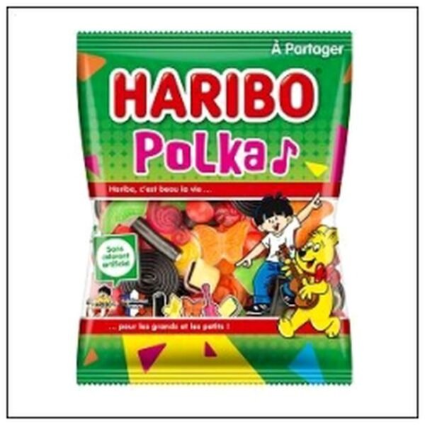 SAC.200G POLKA REGLISSE HARIBO