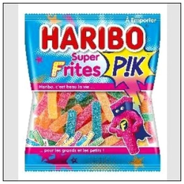 SAC.120G FRITES CANDI PIK HARIBO