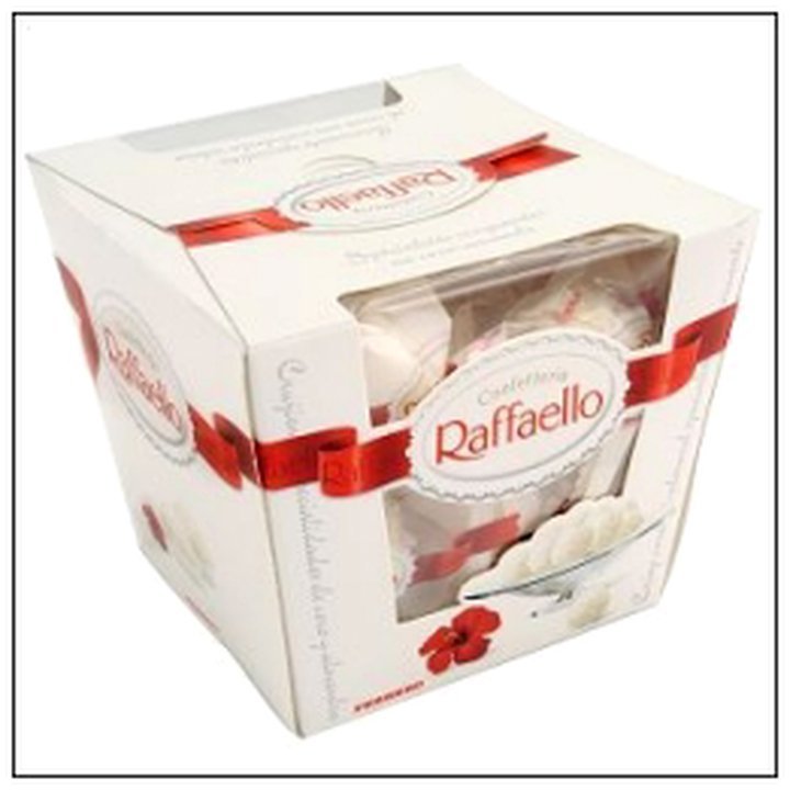 CAT-01164.jpg BALLOTIN RAFFAELLO COCO T18 180G FERRERO - Image 1