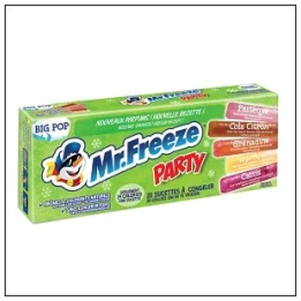 BTE 20 MR FREEZE ASSORTIS 20X45ML BIG POP PARTY