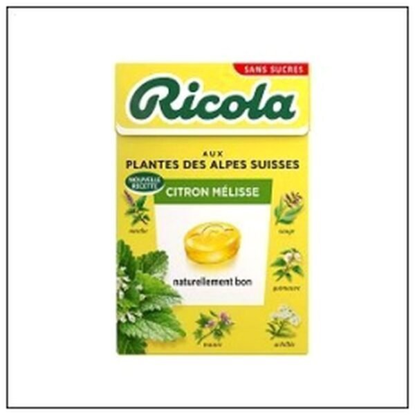 ETUI POKET CITRON MELISSE RICOLA S/SUCRE 50G
