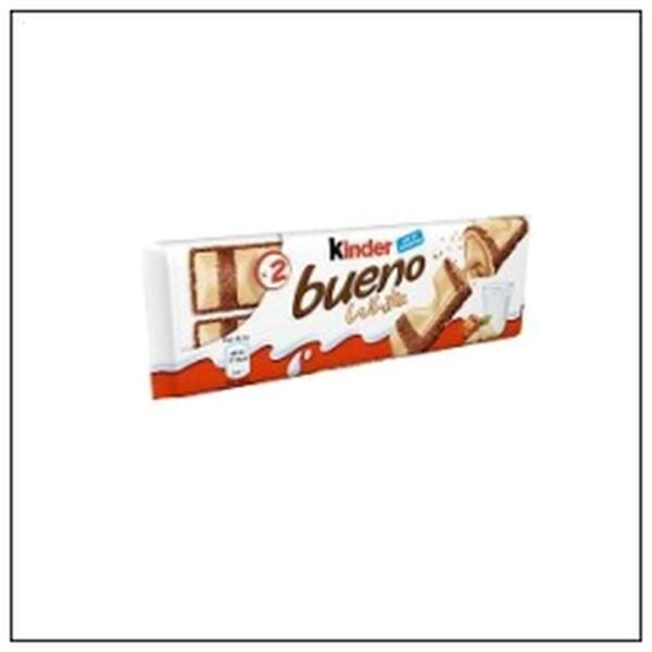 KINDER BUENO WHITE BARRES PIECE 39G