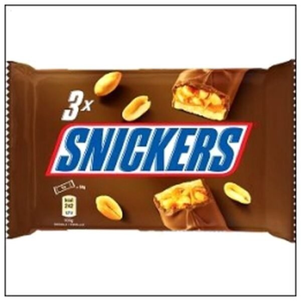 PACK TRIO SNICKERS 3X50G