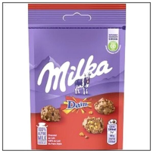 MILKA DAIM SNACKING 145G