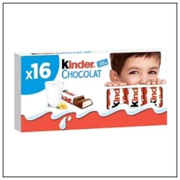 ETU.16 BATONNETS CHOCOLAT 200G KINDER