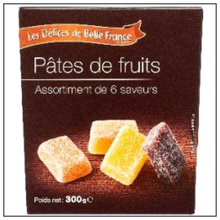 CAT-01243.jpg BALLOTIN PATES FRUITS ASS 300G DELICE BELLE FRANCE - Image 1