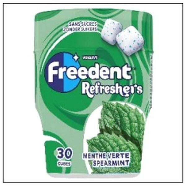 DRAG.MENTHE VERTE S/SUCRE 67G REFRESHERS'S FREEDENT