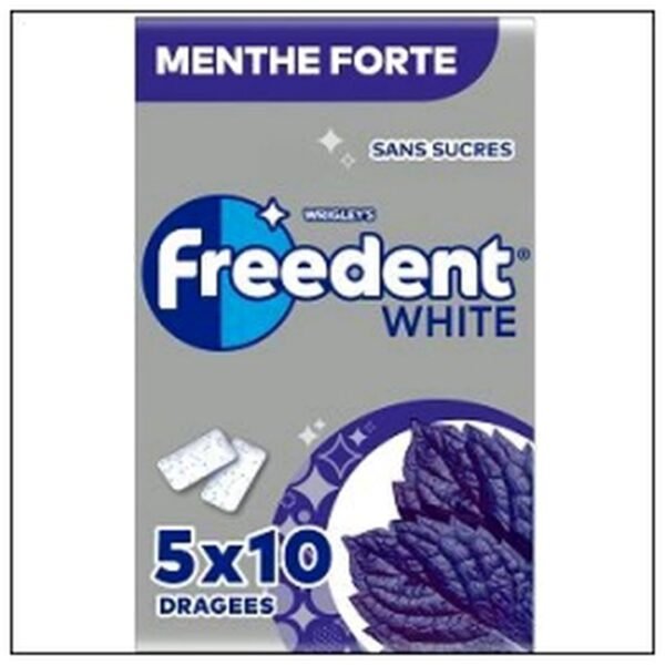 PK 5 ETUI 10 DRAGEES MENT HE FORTE FREEDENT