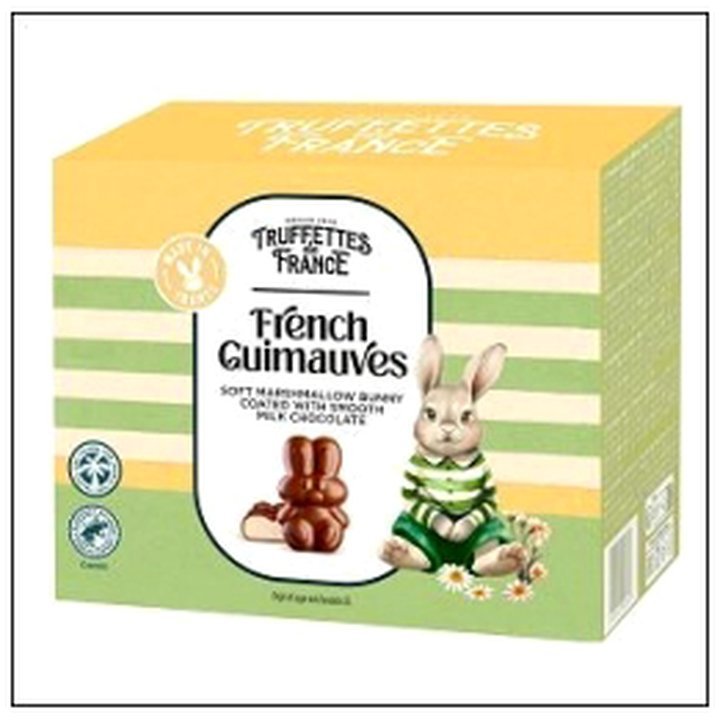 CAT-01276.jpg BALLOTIN LAPIN GUIMAUVE E NROB CHOCO 200G TRUFETTE - Image 1
