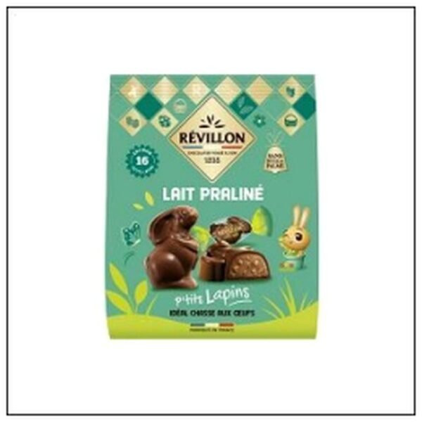 PTITS LAPINS LAIT PRALINE 120G REVILLON
