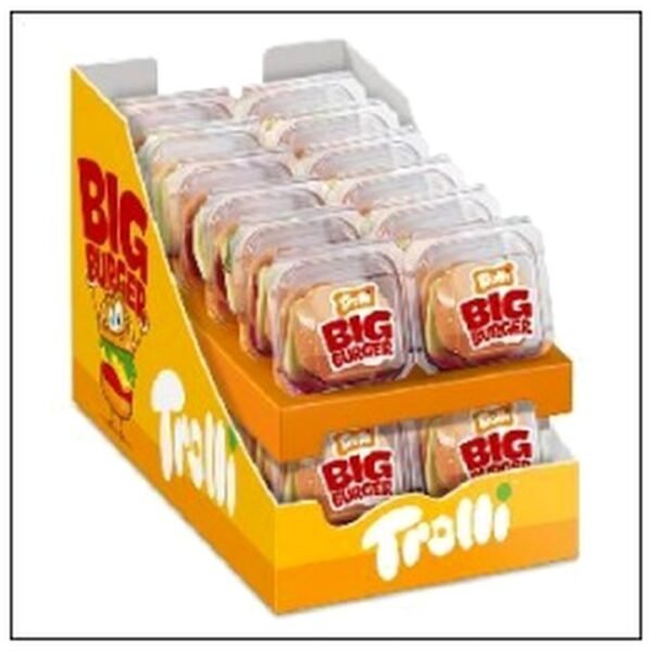 PRESENTOIR BIG BURGER 50G TROLLI