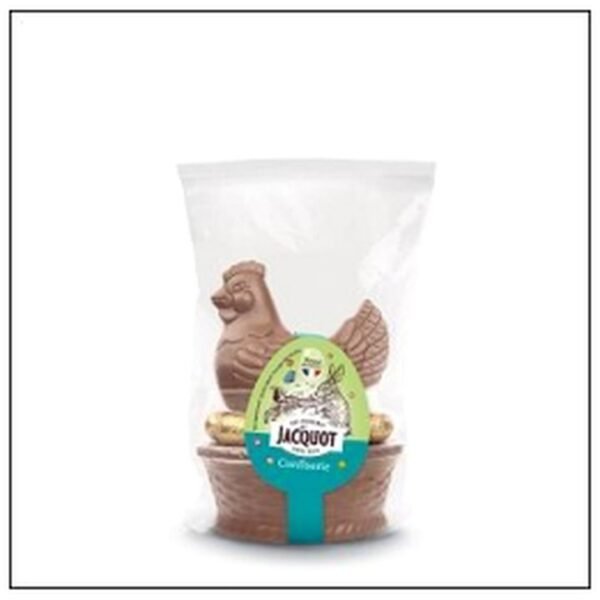 POULE COUVEUSE GARNIE OEU F PRALINE 250G HAMLET