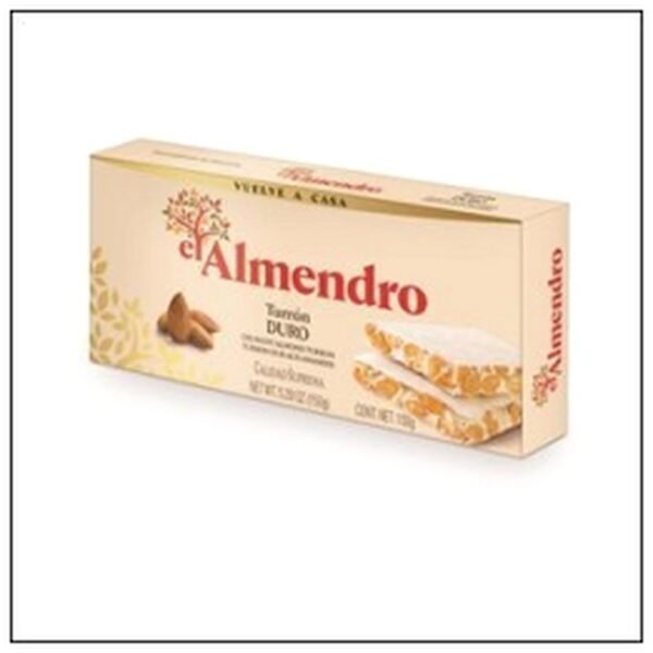 TURRON DUR AUX AMANDES 150G EL ALMENDRO