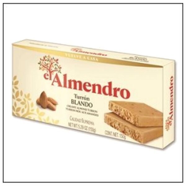 TURRON TENDRE AUX AMANDES 150G EL ALMENDRO