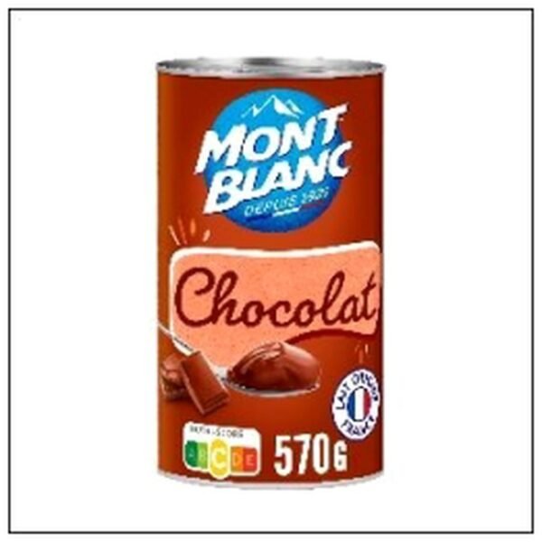 CREME CHOCOLAT MONT BLANC 570G