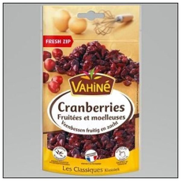 CRANBERRIES 125G VAHINE