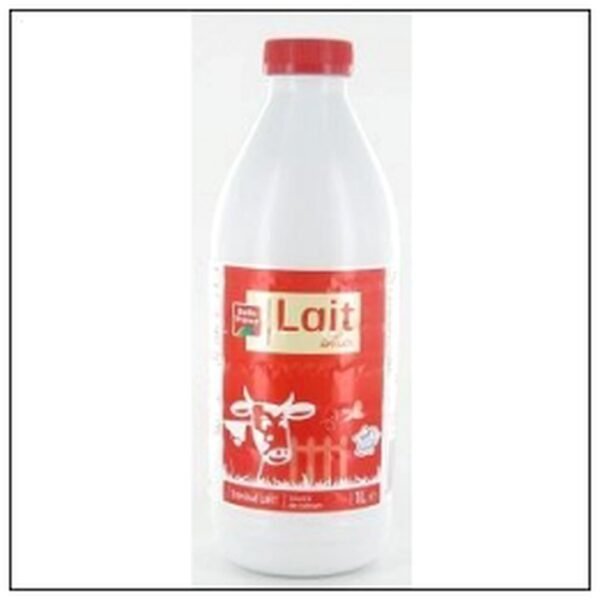 BOUTEILLE LIT LAIT ENTIER UHT BELLE FRANCE