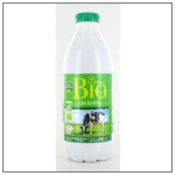 LAIT BIO ECREME BOUTEILLE LITRE BELLE FRANCE