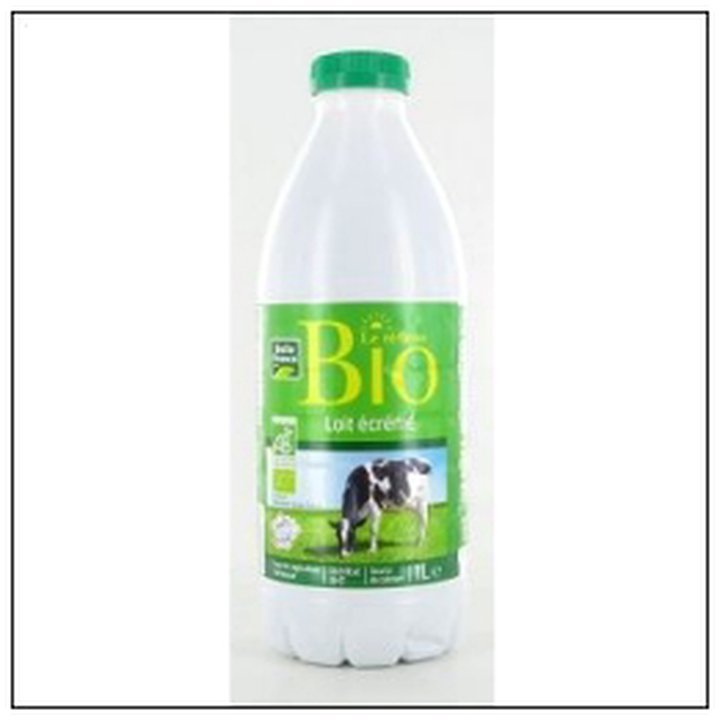 CAT-01523.jpg LAIT BIO ECREME BOUTEILLE LITRE BELLE FRANCE - Image 1