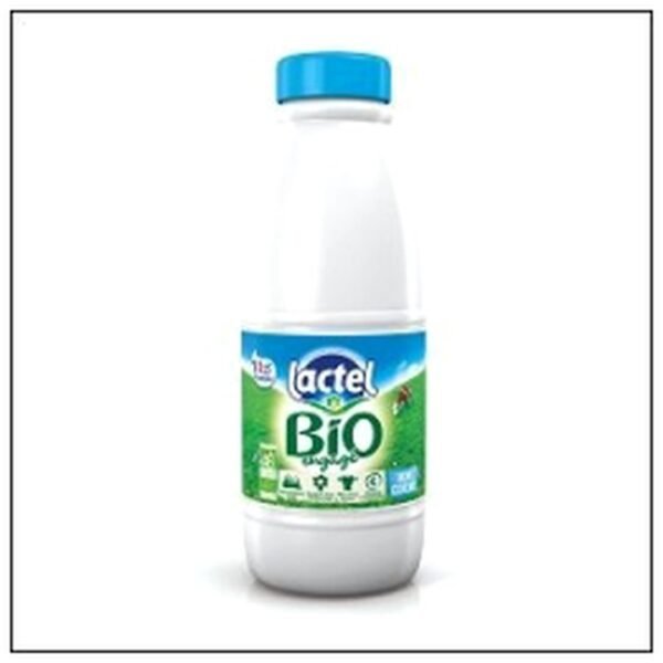 LITRE LAIT BIO 1/2 ECREME LACTEL