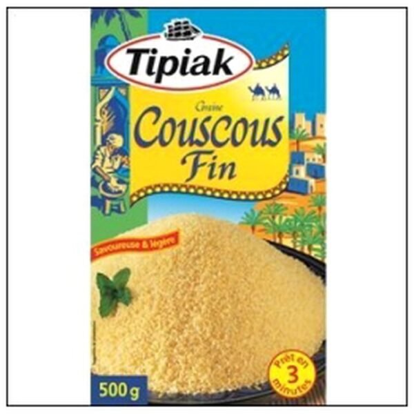 GRAINE COUSCOUS FIN 500G TIPIAK